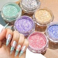 Glitter Gel Nail Art Reflective Nail Polish Soak off UV Gel nail polish DIY nail accessories