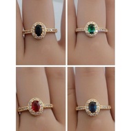 15% light gold gemstone ring (9.9 grams) Request Chat Admin content