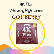 4K Plus 5X Whitening Night Cream | Underarm Cream | Day Cream - Goji Berry