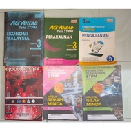 Preloved book STPM semester 3