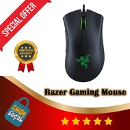 [618] Razer Deathadder Essential Razer Gaming Mouse Wired 6400 DPI Optical Sensor Synapse Ergonomic RGB 1000Hz Polling