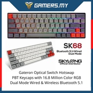 Skyloong SK68S Optical Keyboard RGB Gateron Switch Hotswap 68 Key
