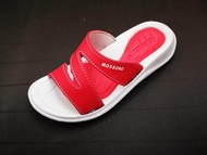 MOSSONO รองเท้าแตะผู้หญิงเพื่อสุขภาพแบบสวม รองเท้าผู้หญิงลำลอง รองเท้าสวย เดินเบาสบาย ไม่กัดเท้า เพิ่มความสบายในการใส่เดิน สีแดง สีกรม สีโอวันติน  รุ่น CA6W