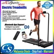 ADSports Walking Running Treadmill Foldable Speed 1-8kmh Electric Treadmill Fitness Indoor Exercise Mesin Lari AD200