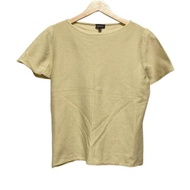 Akris Sweater Knit yellow Light Women Short sleeves Direct from Japan Secondhand