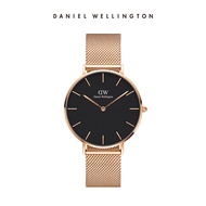 （สาขาของแท้）daniel wellington นาฬิกาdw นาฬิกาข้อมือผู้ชาย แฟชั่น เท่ เทรนด์ สีทอง นาฬิกา petite ตาข่าย 36MM fashion  แท้100% นาฬิกา