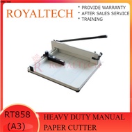 ROYALTECH Heavy Duty Manual Paper Cutter - RT858 (A3)