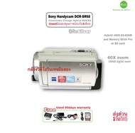 Sony Handycam DCR-SR68 Camcorder Hybrid 80GB HDD กล้องวีดีโอฮาร์ดดิสก์และการ์ด SD card 2.7”LCD touch