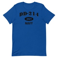 Navy Retirement Honorable Discharge Dd-214 Military Short-Sleeve T-Shirt
