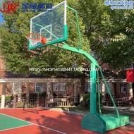 金陵體育籃球架移動式單臂成人標準戶外學校籃球架YDJ-2B/11221