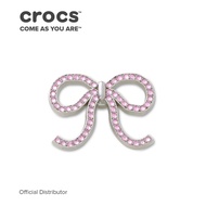 Crocs JibbitzTM Charm Pink Glittery Bow Jibbitz Crocs Crocs Charm Crocs Button Jibbitz Charm