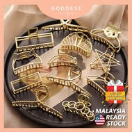 GODDESS Korean style elegant metal hair clip Shark clip Hair pin