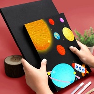 20 Sheets Black Paper A3 Drawing Paper Graffiti Sketch Art Paper 400g/250g/180g Thickness Watercolor