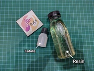 Resin Joran Bening + Katalis (Hardener) 100ml