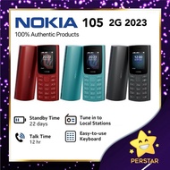 [ 100% Original 1 Year Nokia Wrrty ]  NOKIA 105 2G 2023 (Dual Sim / Radio/ Features Phone) - Murah /