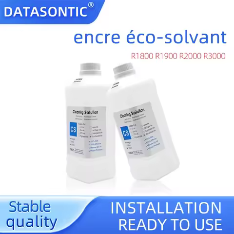 encre éco-solvant Cleaning liquid，For Epson, Roland, Mimaki, MutohR290 R330 L800 L805 L1800 DX3 DX4 