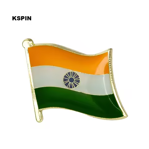 India Flag Badge Flag Laple Pin Badges Flag Brooch
