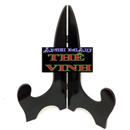 L-shaped photo frame stand (altar frame stand) neatly folded and securely - Black