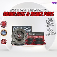 MARS BRAKE DISC / DISC ROTOR - PERODUA MYVI 2011-2016, AXIA, BEZZA