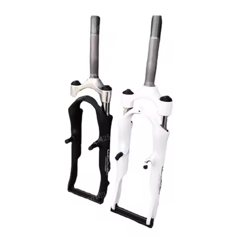 20-inch ZOOM Shock Absorber Front Fork 25.4×158mm Toothed Disc Brake Oil Brake V Brake Front Fork