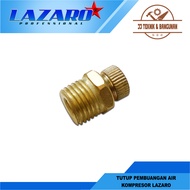 Air Compressor Spare Parts LAZARO Compressor Water Drain Cover