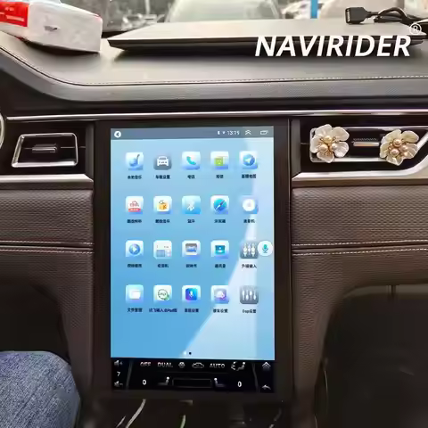 12.1inch Qled Touch Screen For JAC J7 Car Radio Carplay GPS Navigation Android Auto Multimedia Video