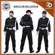 BAJU SERAGAM PDL SATPAM / SERAGAM PDL SATPAM LENGKAP / BAJU SATPAM FULL SET LENGKAP ATRIBUT / SETELA