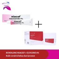 Glycore 8% + Niacef Bundling Bright Skin/ Acnebebas