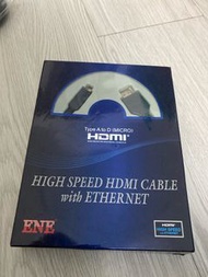 ENE High Speed HDMI Cable with Ethernet - Type A to D (Micro)
