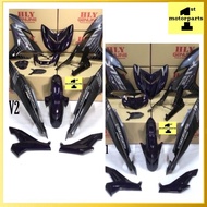 Y15 Y15Z Y15ZR V1 V2 UNGU PURPLE BODY COVER SET COVERSET Y9952 COLOUR HLY