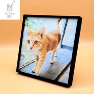 Photo Frame Mounting Advertising Frame Square Aluminum Alloy Poster Any Simple Puzzle Brushed Wall H