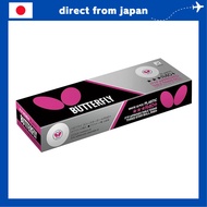 Butterfly Table Tennis Balls 3-Star R40+ White 3-Pack and 12-Pack