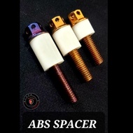 Spacer ABS M6 6mm butas sa gitna
