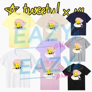 FLOWER TWEETY X IU TSHIRT CONCERT HER WORLD TOUR 2024 LEE JI EUN NOBAR CONCERT KPOP IDOL UAENA JAKAE