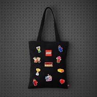 LEGO GWP : TOTE BAG with patch 10 pcs Use Iron Customized