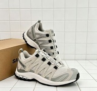 Salomon XA Pro 3D Light Gray White Mesh Outdoor Hiking Sneakers Unisex