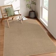 Lahome Farmhouse Living Room Rug, 5x8 Washable Area Rugs For Bedroom