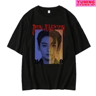 YSID Jungkook Bangtan Metal Font Style Photo DPN T-Shirt