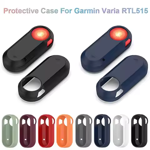 For Garmin Varia RTL515 Bike Tail Light Silicone Protective Case Cover Sleeve Impact-resistant Housi