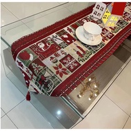 Christmas cotton weave table runner(4、6、8seater)