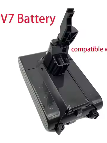 12800mAh 21.6V Lithium V7 Battery Replacement for Dyson V7 Motorhead Pro Trigger Animal Car+Boat Flu