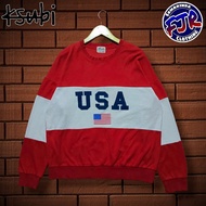 Ksubi USA Flag Crewneck Original