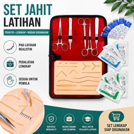 Suture Practice Kit Set【Alat Latihan Jahit Luka】Silicone suture practice pad for Medical Nursing stu