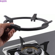 RUJIER Wok Ring Cauldron Kitchen Support Carbon Steel Non Slip Round Pots Holder