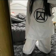 长袖套装纯狱风睡衣囚服睡衣搞笑情侣装古代明朝休闲个囚字Long sleeve suit pure prison style pajamas prison clothes pajama nO3l0B8h