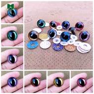 ALANFY Safety Eyes for Crochet, Stuffed Animal Eyes Crystal Cat Eyes Safety Eyes for Amigurumi, Craf