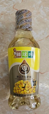 獅球嘜 芥花籽油 300ml