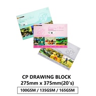 CP Drawing Block B4 20'S [100GSM / 135GSM / 165GSM]