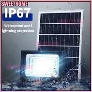 【Malay Delivery】Solar Outdoor Waterproof Flood Light / 50/100/200/300/500W LED Solar Lights With Sol