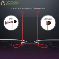 SUVE Earplugs Cord Silicone Loop, Safety Silicone Earplug Lanyard,  Outdoor Anti-lost Rope Earphone 